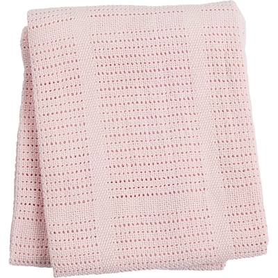 Lulujo Couvertures cellulaires en coton - Rose 1 ea, 25,49 $/1ch