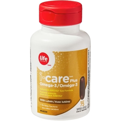 Life Brand I-Care Plus Omega-3 75 ea, $0.18/1ea
