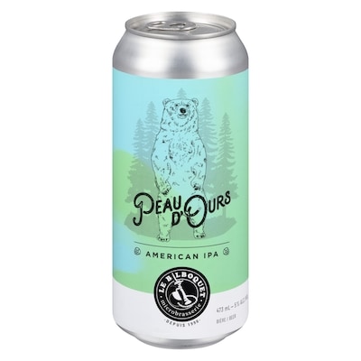 Le Bilboquet Peau d'ours bière (Pièce d’identité requise au moment du ramassage) 473 ml, 1,06 $/100ml
