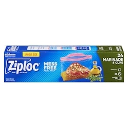 Ziploc Seal Top Bags Marinade 24 ea, $0.32/1ea