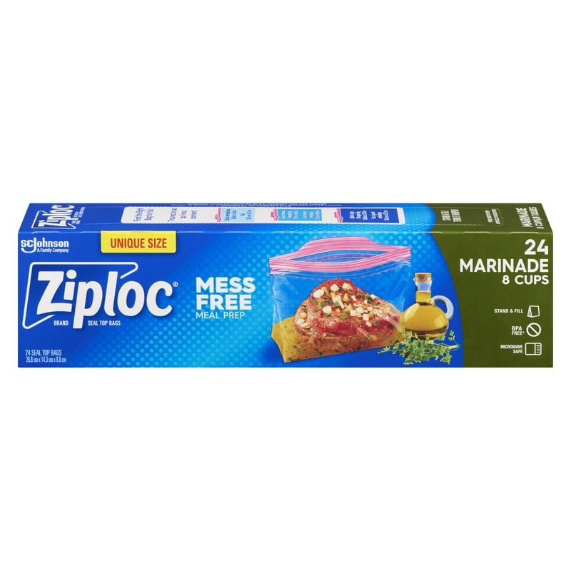 Seal Top Bags Marinade