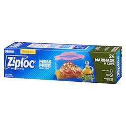 Ziploc Seal Top Bags Marinade - 24 ea | Loblaws