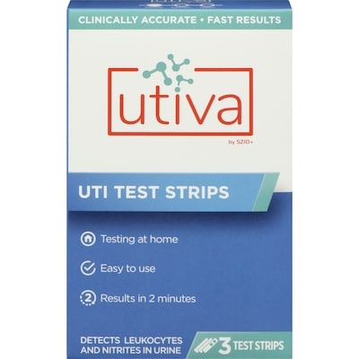 Utiva Uti Test Strips 3 ea, $6.66/1ea
