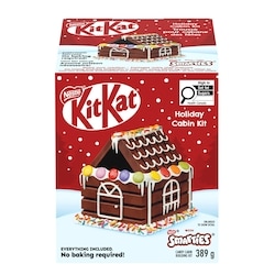 Nestlé Kitkat Holiday Cabin Kit, Everything Included 389 g, $3.60/100g