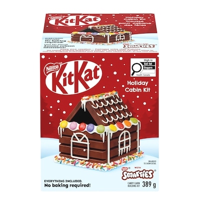 Nestlé Kitkat Trousse pour cabane des fêtes, tout inclus 389 g, 4,63 $/100g