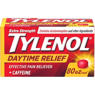Tylenol Daytime Relief 80 ea, $0.19/1ea