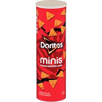 Minis Nacho Cheese Flavoured Tortilla Chips