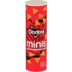 Doritos Minis chips tortilla aromatisées Fromage nacho 145 g, 2,61 $/100g