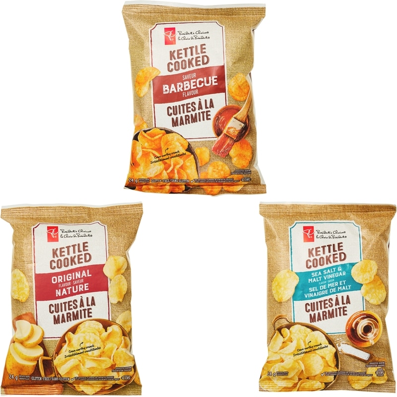 Kettle Cooked Mix 'N' Snack Pack Potato Chips