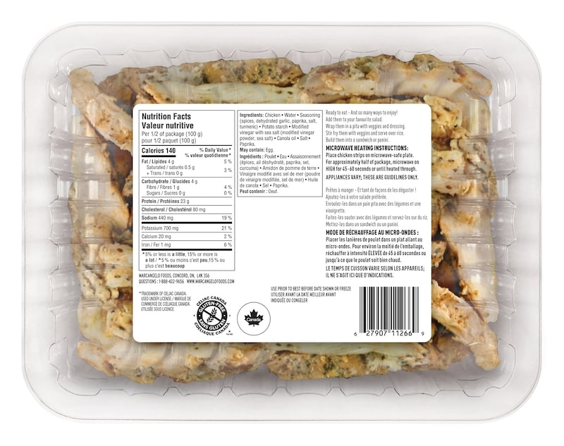 Chicken Breast Strips Shawarma