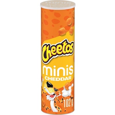 Cheetos Minis Cheddar Cheese Flavoured Snacks 102 g, $3.72/100g