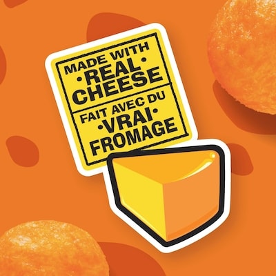 Minis grignotines à saveur de fromage Cheddar
