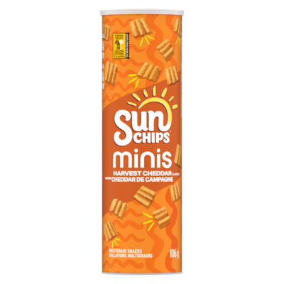 Minis collations multigrains saveur Cheddar de campagne