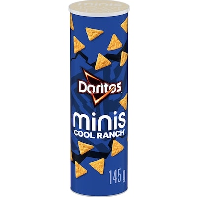 Doritos Minis chips tortilla aromatisées Cool Ranch 145 g, 2,75 $/100g