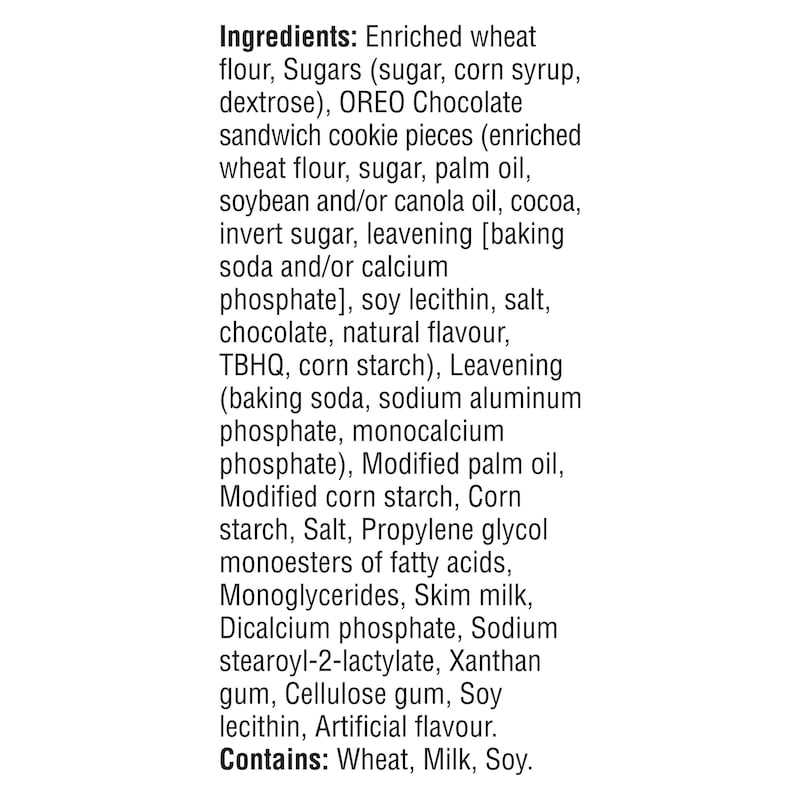 OREO White Cake Mix with OREO Cookie Pieces, 6 Servings