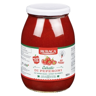 Muraca Hot Pepper Sauce Hot 1000 ml, $1.30/100ml