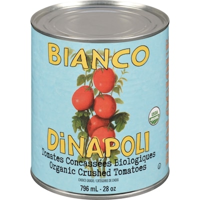 BIANCO DINAPOLI Tomates concassées biologiques 796 ml, 1,19 $/100ml
