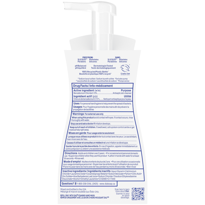 Antibacterial Foaming Hand Wash, Spring Water