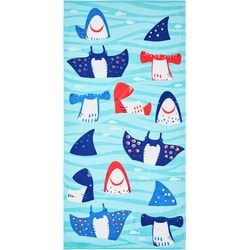 Everyday Essentials Serviette de plage – requins 1 ea, 10,00 $/1ch