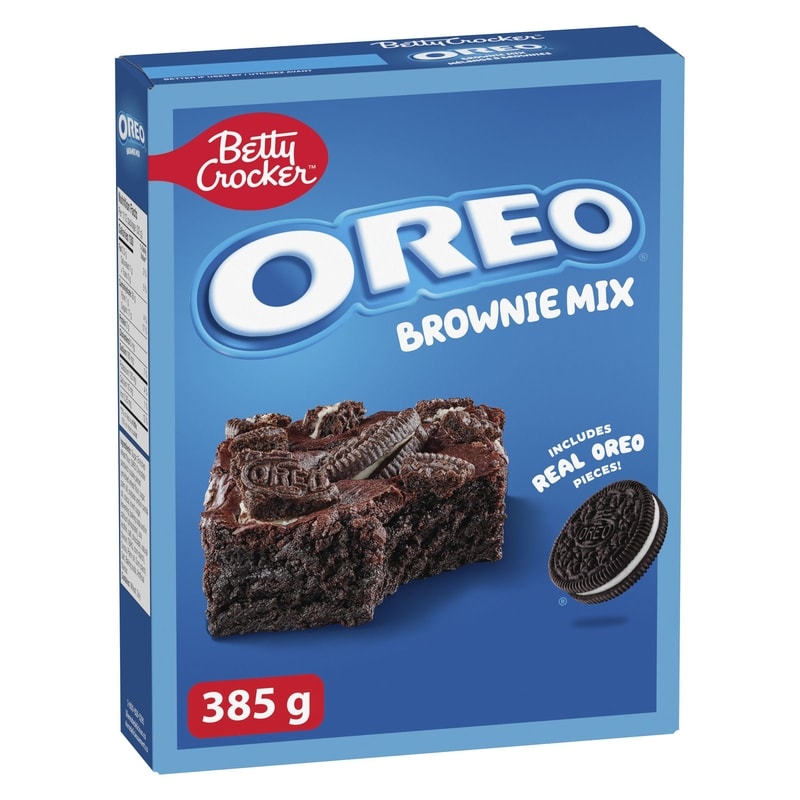 OREO Chocolate Brownie Mix with OREO Cookie Pieces