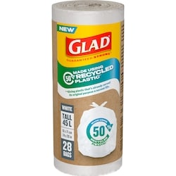 Bags White Tall 45 L