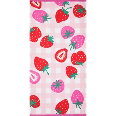 Everyday Essentials Serviette de plage – fraises 1 ea, 10,00 $/1ch