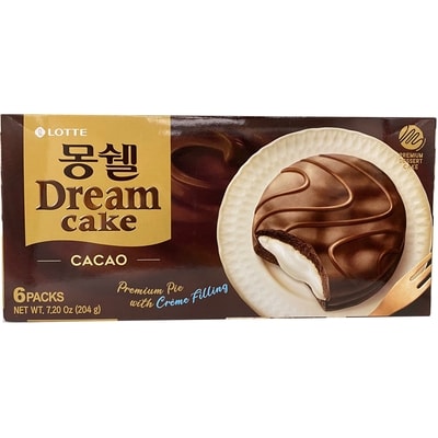 Lotte MONCHER Dream Cake Cacao 204 g, $2.35/100g