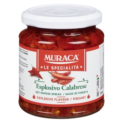 Muraca Hot Peppers Spread Explosive Flavour 314 ml, $1.91/100ml