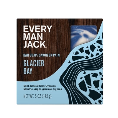 Every Man Jack Bar Soap, Glacier Bay 142 g, $6.68/100g