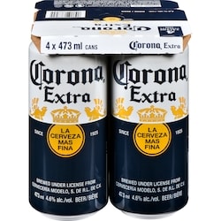 Corona Beer (ID required at pick-up) 4x473.0 ml, $0.77/100ml