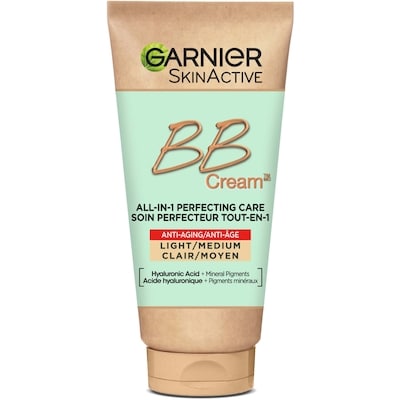 Garnier BB Cream Anti-Aging, Light/Medium, Skin Perfector 50 ml, $44.98/100ml