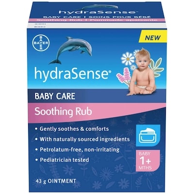 Hydrasense Pommade apaisante pour bébé hydrasense 43 g, 23,23 $/100g