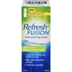 Fusion Lubricant Eye Drops