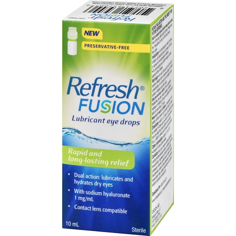 Fusion Lubricant Eye Drops