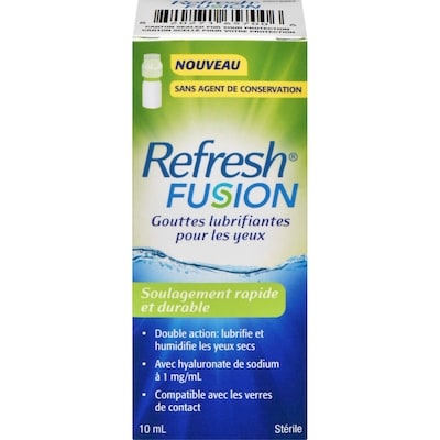 Refresh Fusion gouttes lubrifiantes pour les yeux 10 ml, 179,90 $/100ml