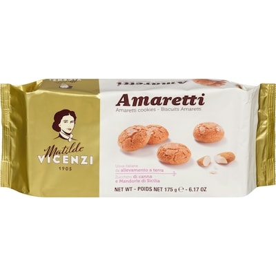 Vicenzi Biscuits amaretti cuits au four 175 g, 2,74 $/100g
