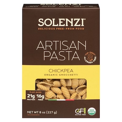 Solenzi Artisan Pasta Chickpea Organic Gnocchetti 227 g, $3.08/100g