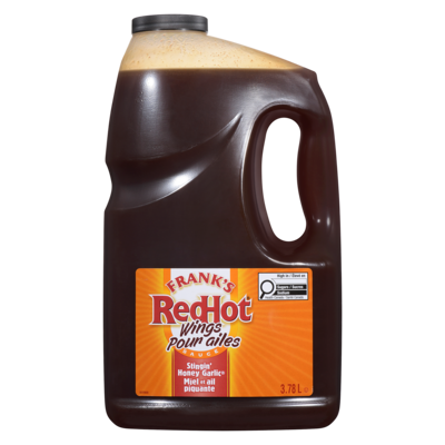 Frank's Stingin Honey Garlic Sauce 3.78 l, $0.53/100ml