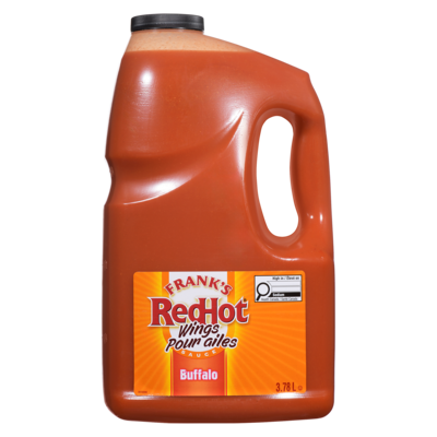 Frank’s RedHot Redhot Buffalo Originale Sauce Pour Ailes 3.78 l, 0,53 $/100ml
