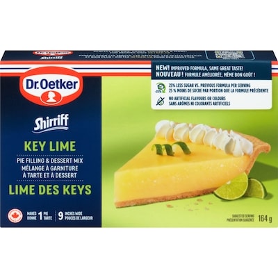 Dr Oetker Shirriff Key Lime Pie Filling & Dessert Mix 164 g, $1.52/100g