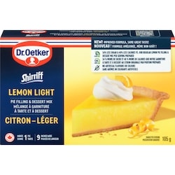 リッキープリン Dr Oetker Shirriff Lemon Pie Filling & Dessert Mix - 164 g | Real
