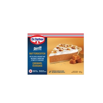 Dr Oetker Shirriff Butterscotch Pie Filling & Dessert Mix 133 g, $2.47/100g
