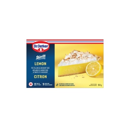 Dr. Oetker Shirriff mélange à garniture à tarte et à dessert citron 164 g, 1,82 $/100g