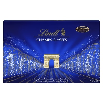 Lindt Champs-élysées sélection prestigieuse de 44 fins chocolats assortis 469 g, 6,39 $/100g