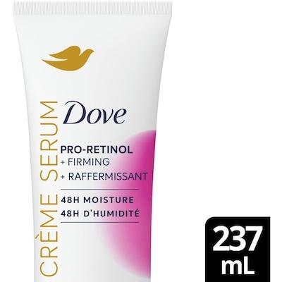 Dove Cream Body Serum Pro-Retinol + Firming for Elasticity and Firmness with Collagen Peptides 237 ml, $8.31/100ml