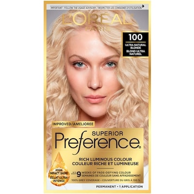 L'Oreal Paris Superior Préférence Permanent Hair Color 1 ea, $15.99/1ea
