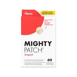 Hero Mighty Patch Hydrocolloid Patches Original 60 ea, $0.47/1ea