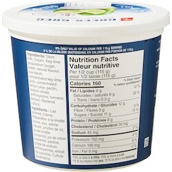 President's Choice Key Lime Greek Yogurt - 650 g | Zehrs