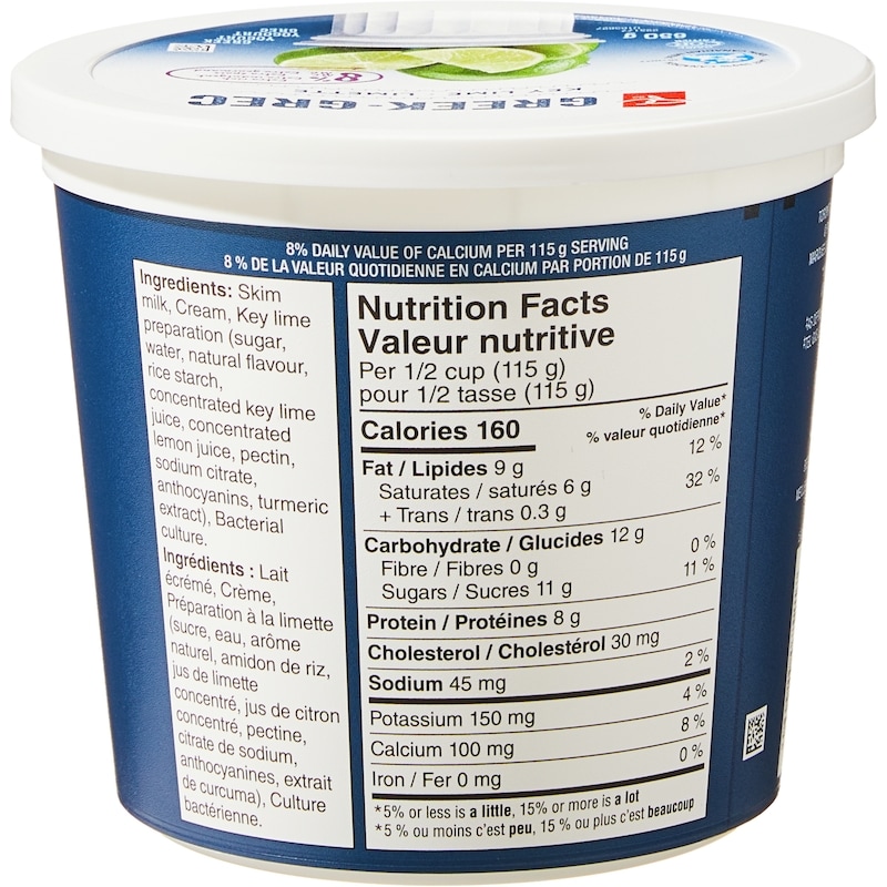 Key Lime Greek Yogurt