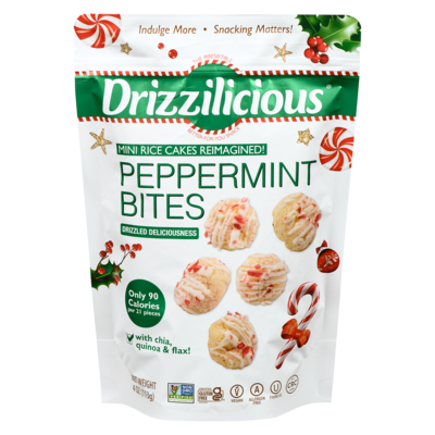 Drizzilicious Mini Rice Cakes, Peppermint 113 g, $5.30/100g